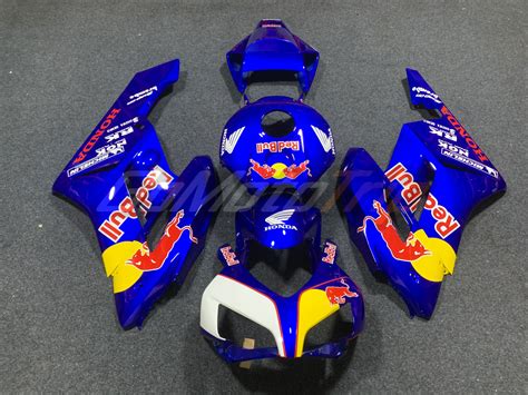 Best 2004-2005 Honda CBR1000RR Red Bull Fairing - GoMotoTrip