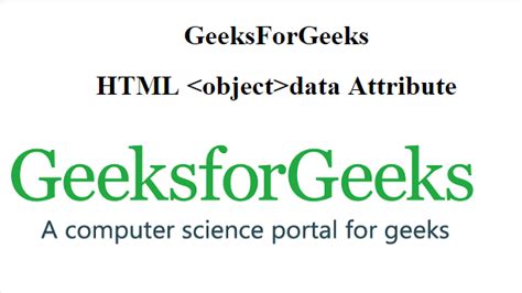 Image result for Object Data Example in HTML