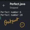 Need a JAVA program : ⇒ Write a program to print all Perfect numbers ...