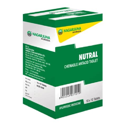 Nagarjuna Ayurveda Nutral Tablet