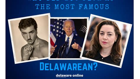 Is Aubrey Plaza, Joe Biden or Dave Tiberi our most famous Delawarean?