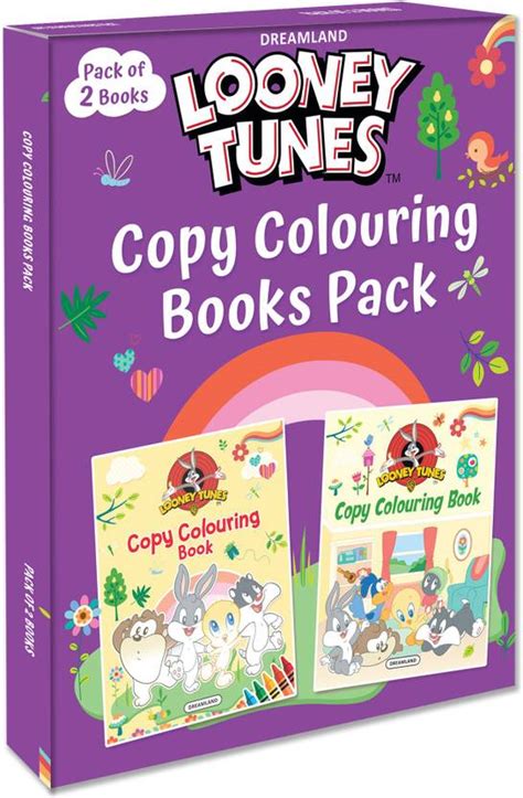 Looney Tunes Copy Colouring Books Pack ( A Pack of 2 Books) by ...