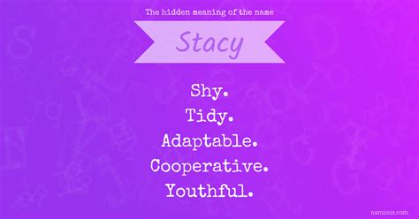 Stacy Meaning