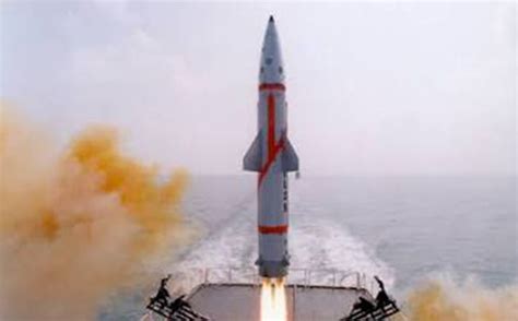 Nuclear Capable 'Dhanush' Ballistic Missile With 350Km Range ...