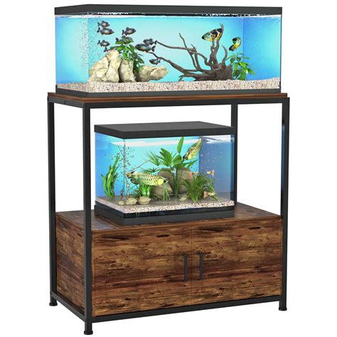 Review of GDLF Heavy Duty Metal Aquarium Stand with Cabinet, 850LBS ...
