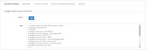 Opencart - Google Marketing Tools (1.5.x , 2.x , 3.x & 4.x)