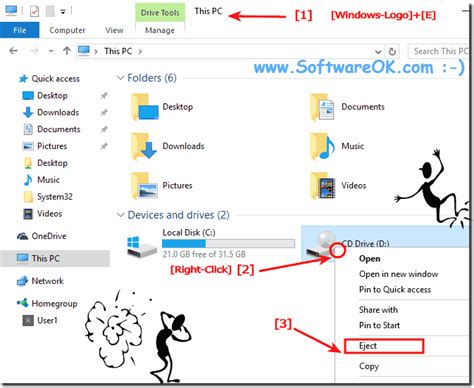 Open CD Drive Command-Prompt 的图像结果