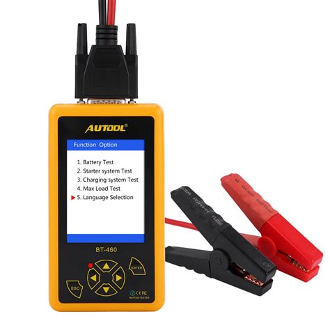 Buy 4 Inch Car Battery Tester Analyzer, Keenso Multi-function Battery ...
