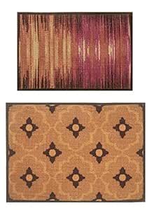 Buy Bianca Highly Durable Anti Slip Door Mat -2pc Family Set Set ...
