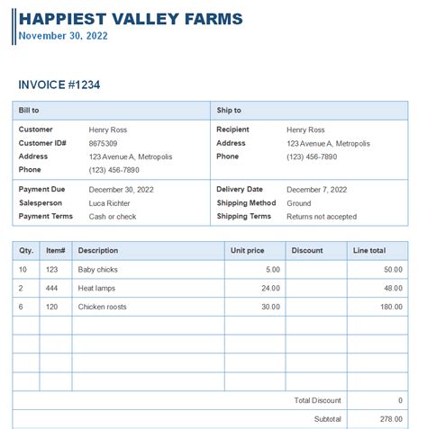 Image result for Invoice Format