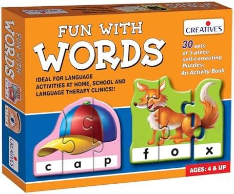 Buy Creative’s Link ‘N’ Spell| Letter Identification Puzzles| Letter ...