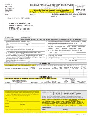 Fillable Online SAMPLE OF COMPLETED TAX RETURN - manateepao.com Fax ...