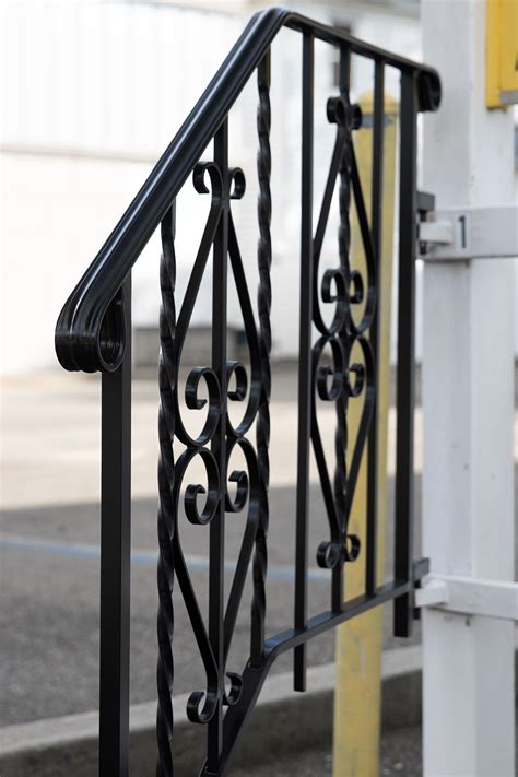 Photo Gallery of Wrought Iron Railing, Natural Beauty & Ultimate Fence
