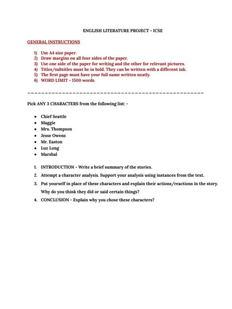 How to Make English Project of Class 10 in Stick File 的图像结果