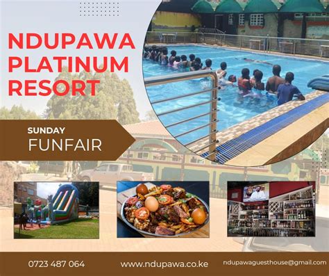 Sunday Fun Day at Ndupawa Platinum Resort!, Along Kisumu Road Opposite ...