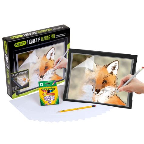 Crayola Light-Up Tracing Pad with Eye-Soft Technology, Arts & Crafts ...