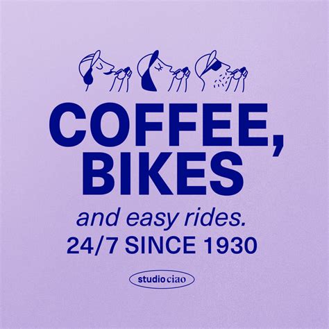Coffee, Bikes and easy rides Jutebeutel – studio ciao