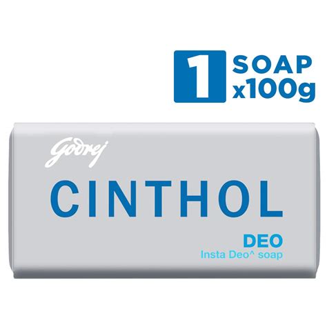 Buy Cinthol Deo Bath Soap, 100g - Grade 1 Bathing Soap, with Icy-cool ...