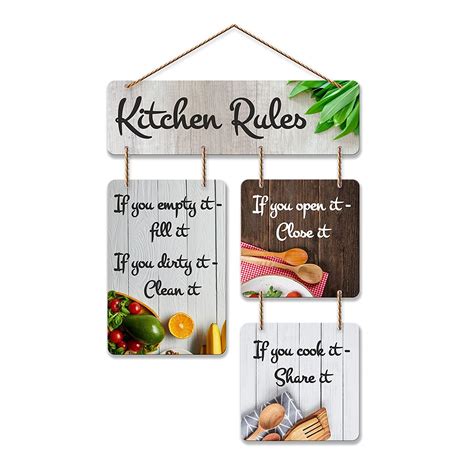 Artvibes Decorative Wall Art MDF Wooden Wall Hanging for Living Room ...