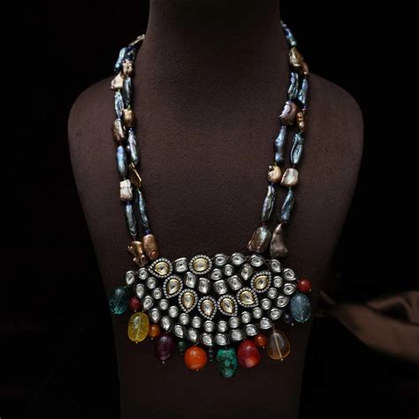 Kundan Long Necklace & Polki Long Necklace for Women – Page 2