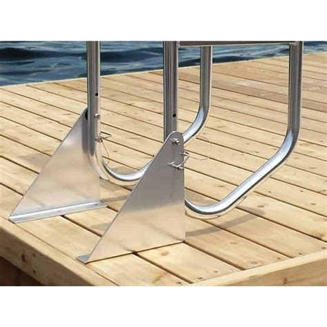 Flip-Up Dock Ladder Kit Aluminum | Durable - Easy-Install - Dock Guys LLC