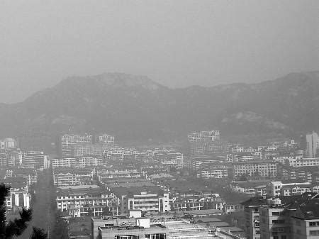 山东威海出现雾和霾天气 能见度较低建筑物若隐若现-图片-中国天气网