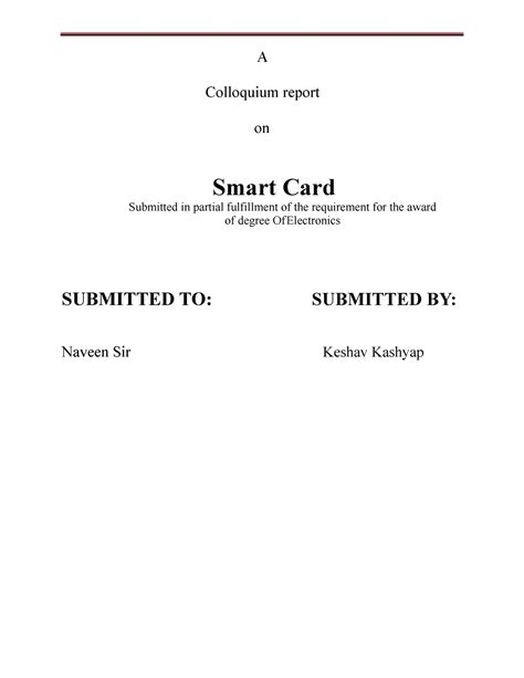 Smart card quolloquim Report on computational - ####### A ...