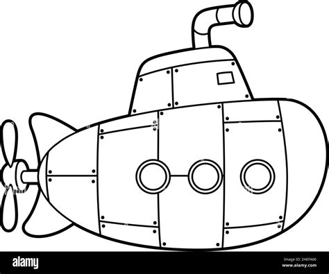 Submarine Clip Art Black And White