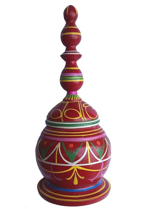 Buy SK Craft Wedding Sindoor Box/Wooden Sindur Dani/Sindhora-(L x W x H ...