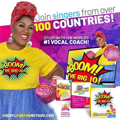 Cheryl Porter Vocal Method 的图像结果