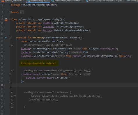 ViewModel with DataBinding and LiveData With DataBinding in android kotlin
