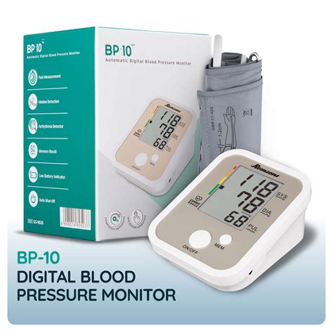 ROMSONS BP-10 AUTOMATIC DIGITAL BLOOD PRESSURE MONITOR (White) – romsons.in