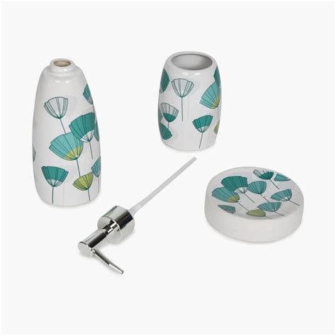 Buy Addison Ceramic Bath Accessories Set- Pack Of 3 Pcs. from Home ...