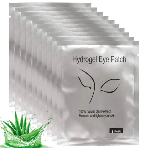 50 Pairs Under Eye Pads, Eyelash Extension Gel Patches, Lint Free DIY ...