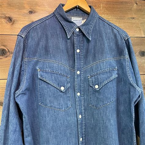 60's ROEBUCKS Denim Western Shirt | DESERTSNOW
