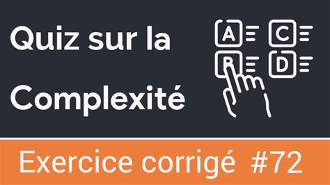 Image result for Complexité Algorithmique Exercices