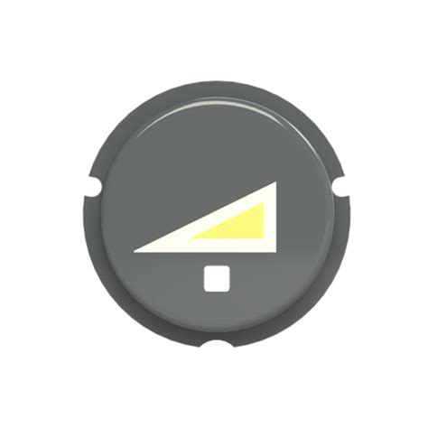 2CLA602640N1801 ABB | ABB Push Button for Use with F@H Dimmer, Dimmer ...