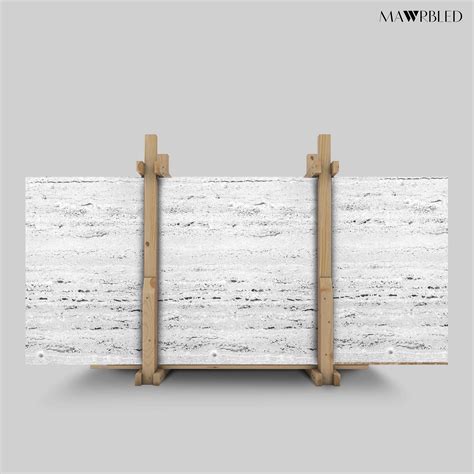 Titanium Travertine Marble | Mawrbled