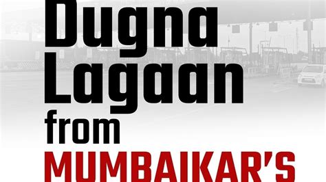 Petition · Scrap the Tolls from Western and Eastern Express Highways of ...