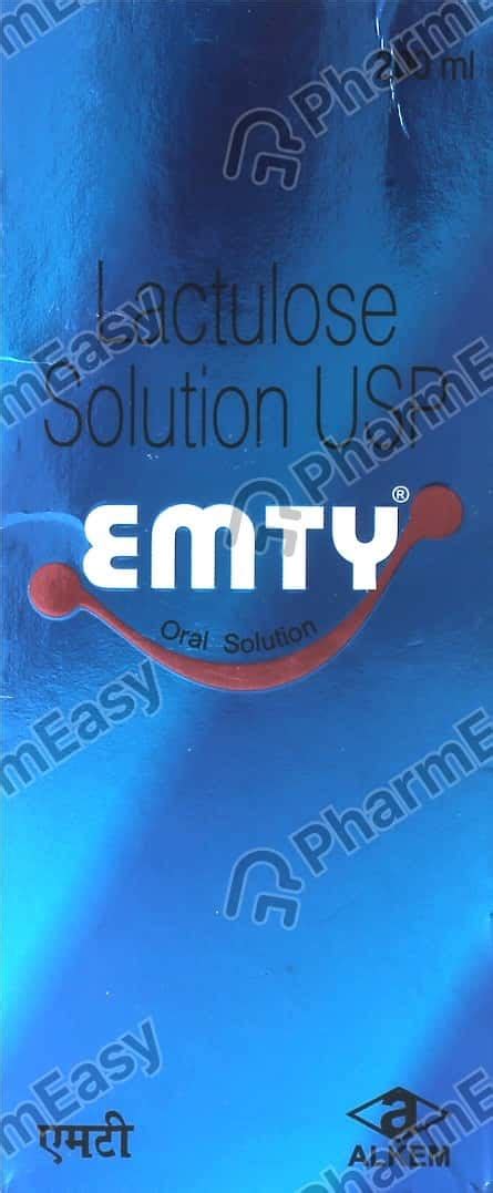 Emty 10 GM/15ML Oral Solution (200): Uses, Side Effects, Price & Dosage ...
