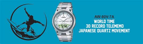Casio Youth Series Analog-Digital White Dial Men's Watch - AW-80D-7AVDF ...