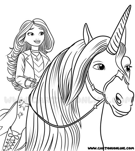 Unicorn Academy Coloring Pages River