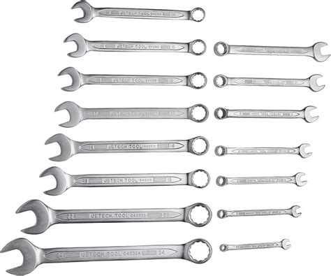 Jetech 15PCS Metric Combination Wrench Set - Industrial India | Ubuy