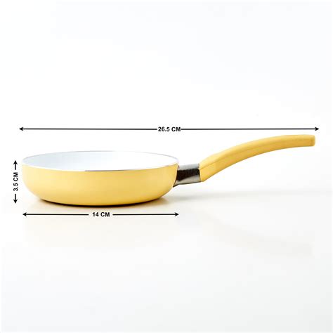 Buy Colour Refresh Seriibia Aluminium Non-Stick Frying Pan - 14cm from ...