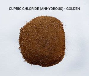 Diamond Grade Cupric Chloride (Anhydrous) Manufacturer, Supplier from ...