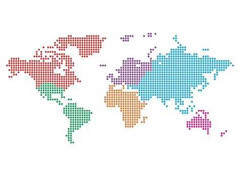 Earth Map Vector with Color Coding 的图像结果
