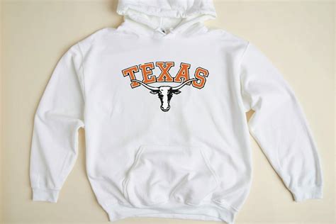 Texas Longhorn Hoodie, Crewneck Sweatshirt Gifts For Fans UT Club ...