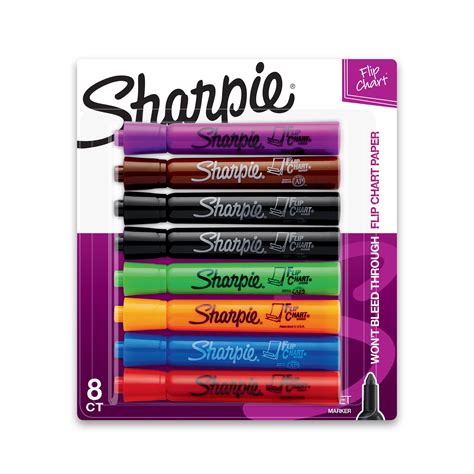 Sharpie Flip Chart Markers, Bullet Tip, Assorted India | Ubuy
