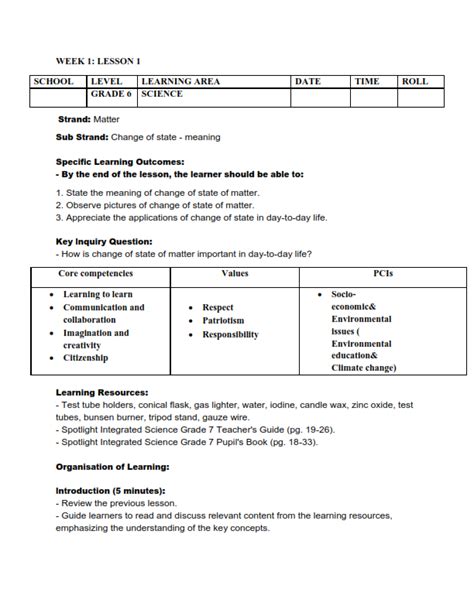 Image result for Grade 6 Lesson