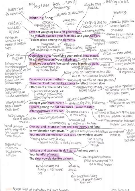Summary 'Morning Song' by Sylvia Plath - Poem annotation and analysis ...